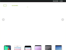 Tablet Screenshot of cuatroglaciares.cl